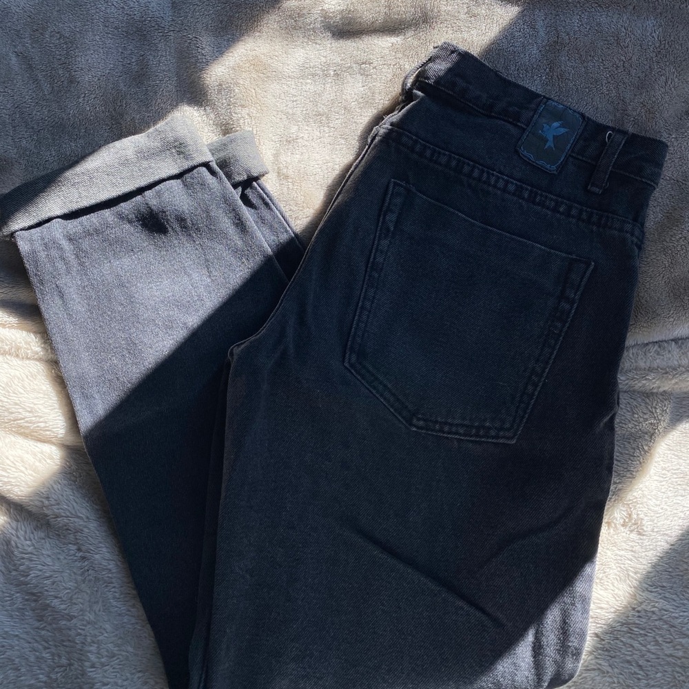 One Teaspoon Black Distressed Jeans